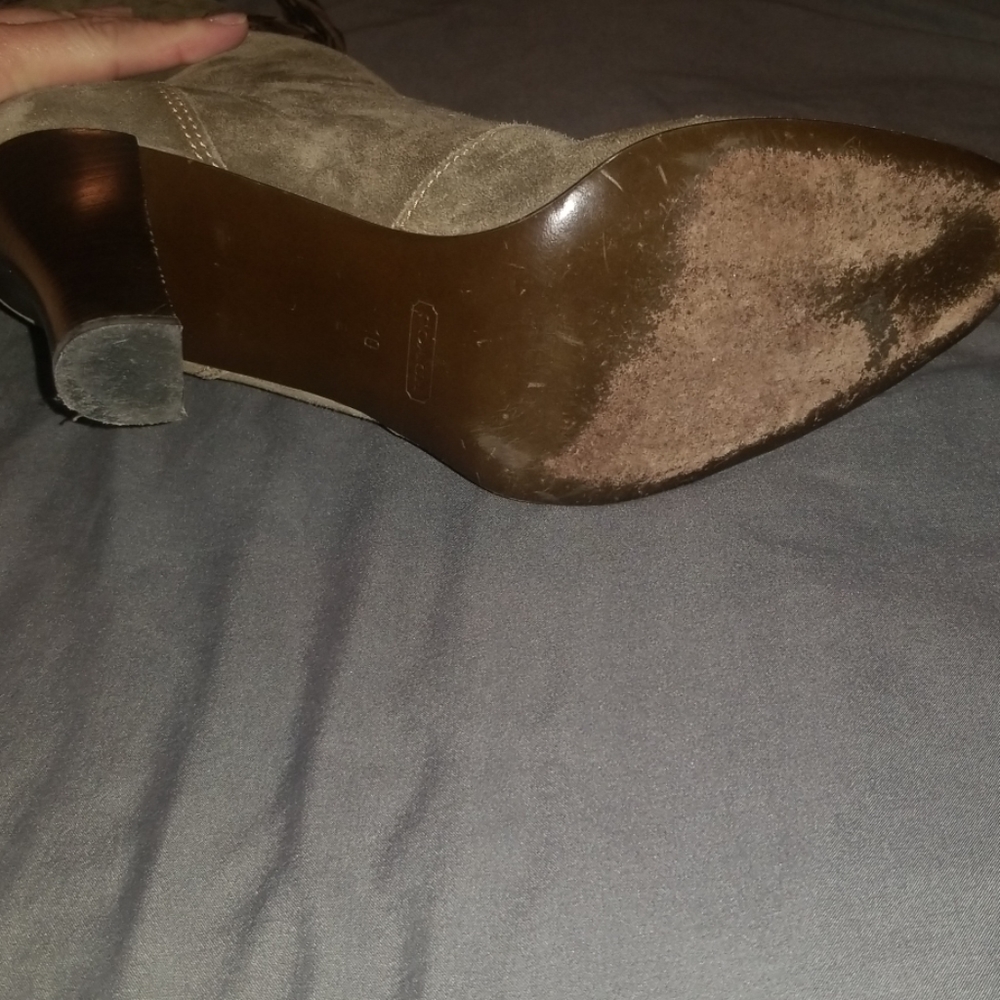 Coach Suede Boots - Picture 3 of 6
